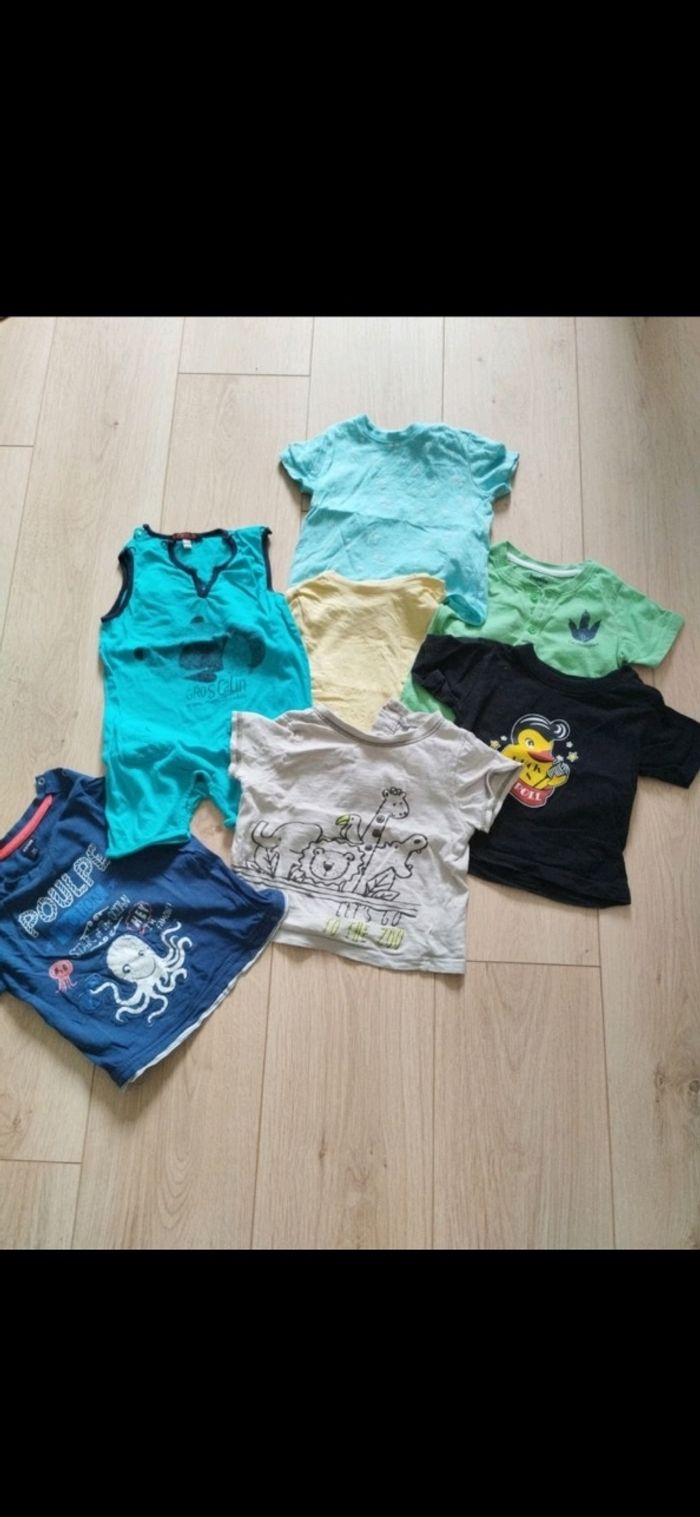 Lot t-shirt 18 mois garçon