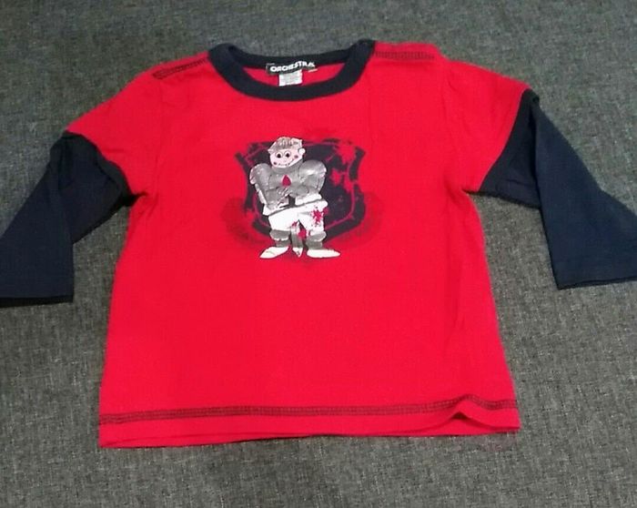 T-shirt manches longues - 6 mois