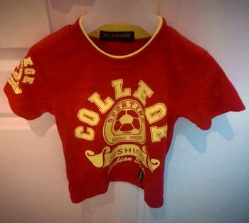 T shirt garçon manches courtes 24 mois