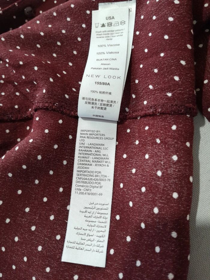 Joli chemisier long vintage new look - photo numéro 6