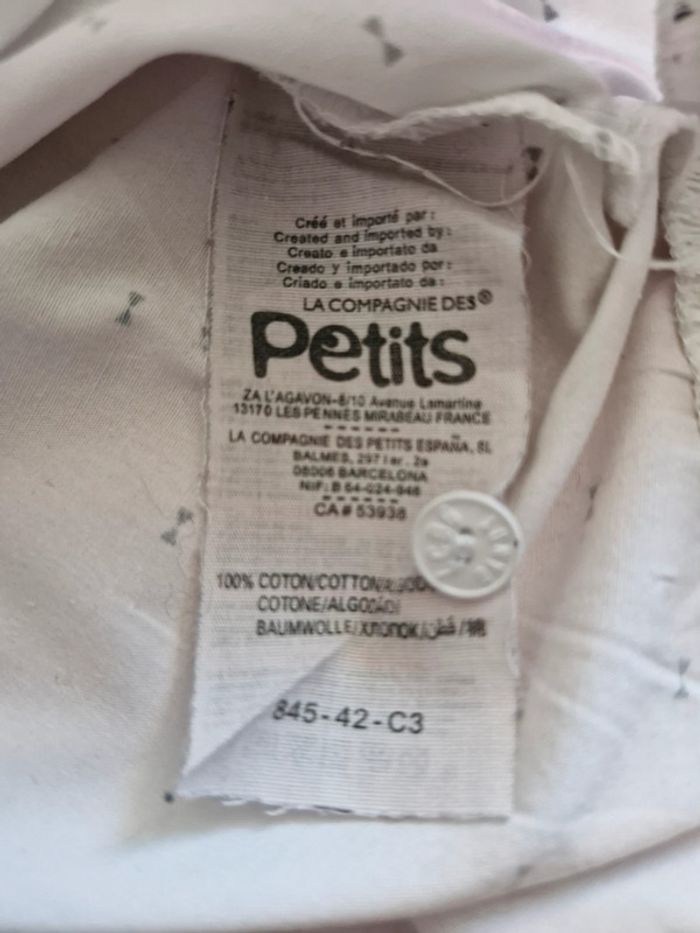 Chemise manches longues enfant 3 ans La compagnie des petits Coton - photo numéro 6