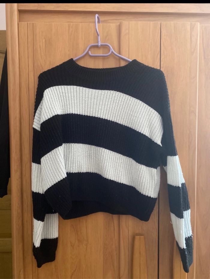 Pull à rayure