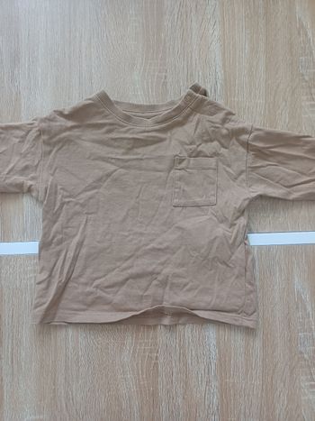 Tee-shirt marron 6 mois