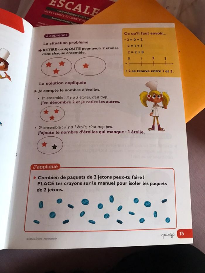 Accromaths ! Éditions érasme Manuel de l’élève + Cahier d’exercices - photo numéro 2