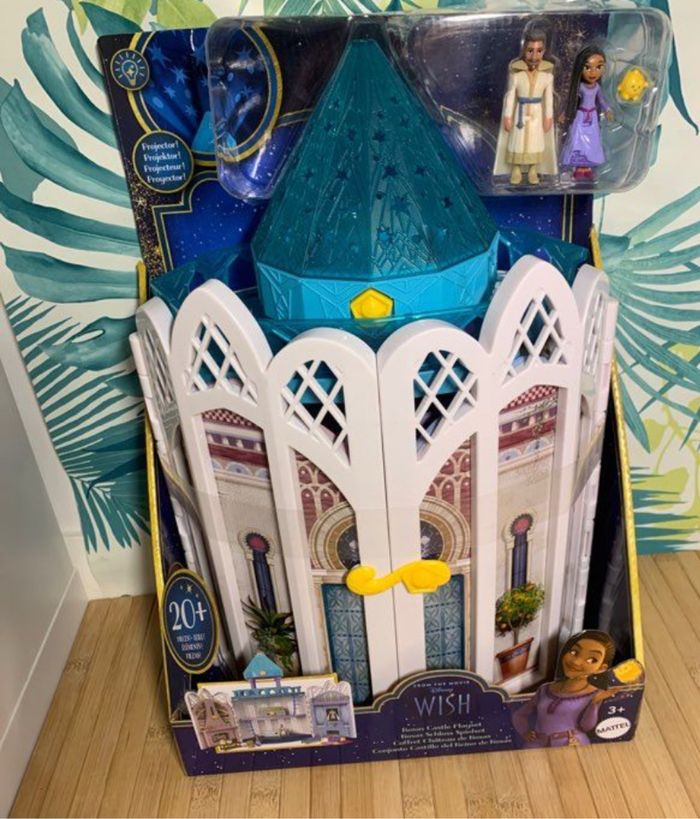 Le Château de Rosas et ses deux mini-figurines -Disney