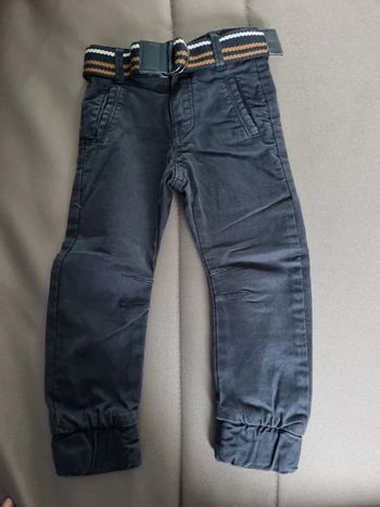 Pantalon 2 ans bleu marine skinny TAO