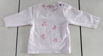 Tee shirt manche longue grain de blé 3 mois