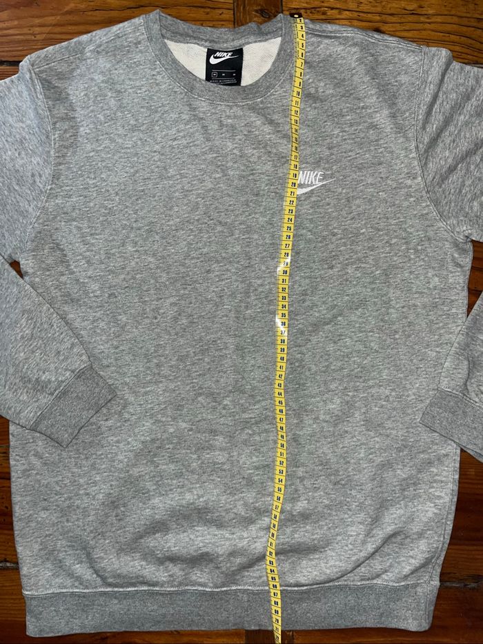 Sweat nike gris sans capuche homme Taille M parfait état - photo numéro 9