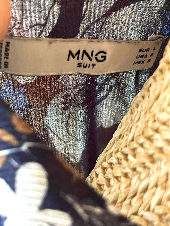 Robe Évasée avec Motif Floral - mango - Taille L - photo numéro 13
