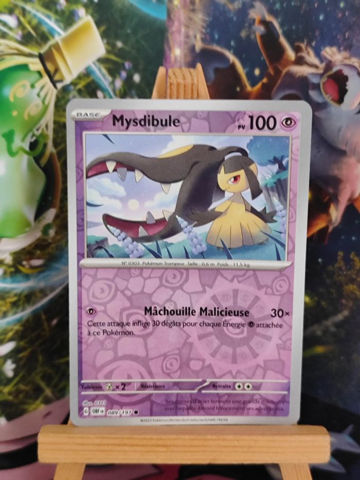 Mysdibule reverse 89/197 flammes obsidiennes