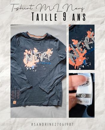 T-shirt manches longues Nerf