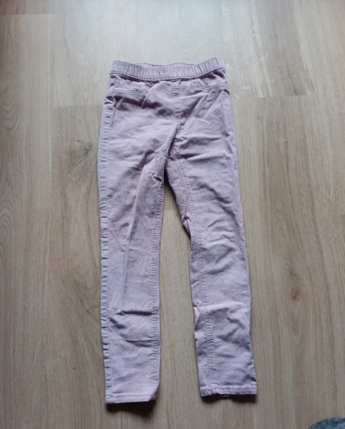 Lot de 4 pantalon H&M et un legging chaud C&A - photo numéro 9