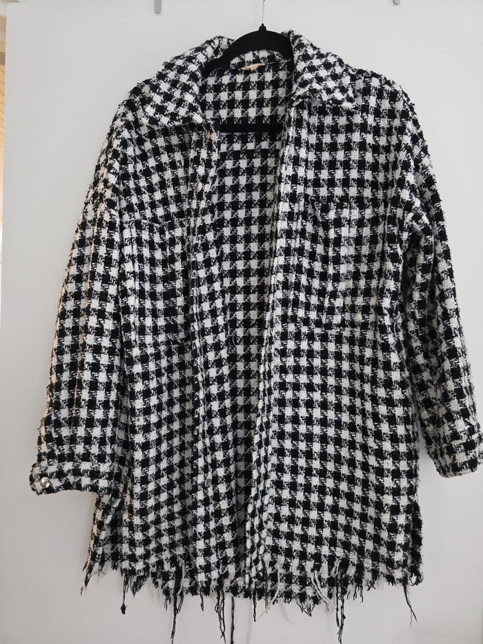 Veste chemise longue femme - photo numéro 9