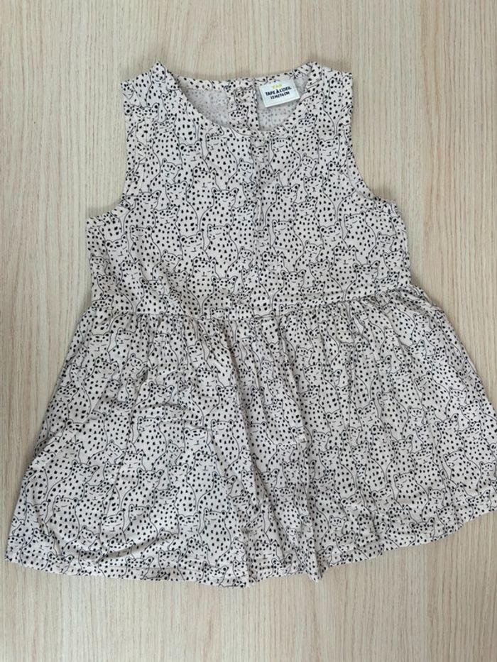 Robe panthère Tape à l’œil taille 12 mois