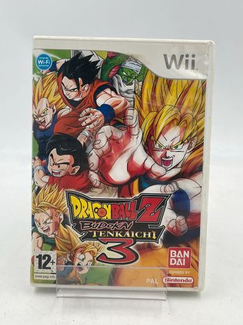 Jeu vidéo Dragon Ball Z Budokai Tenkaichi 3 sur console Nintendo Wii