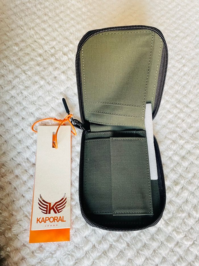 Portefeuille Kaporal Downtown vert militaire - photo numéro 2