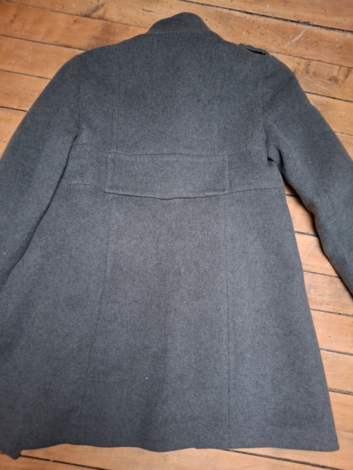 Manteau Tara Jarmon parfait état t 36 laine et cachemire - photo numéro 7