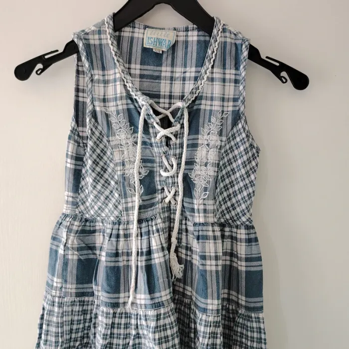 Lot de 3 robes longues à bretelles 10 ans - photo numéro 5