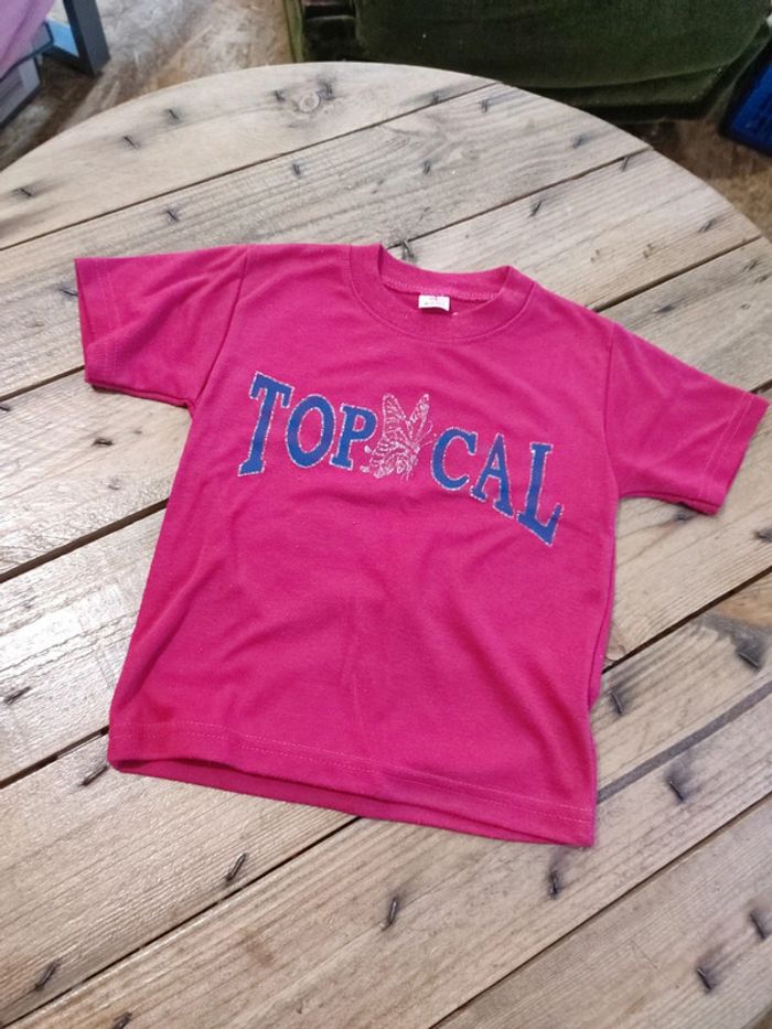 T-shirt rose taille 4 ans