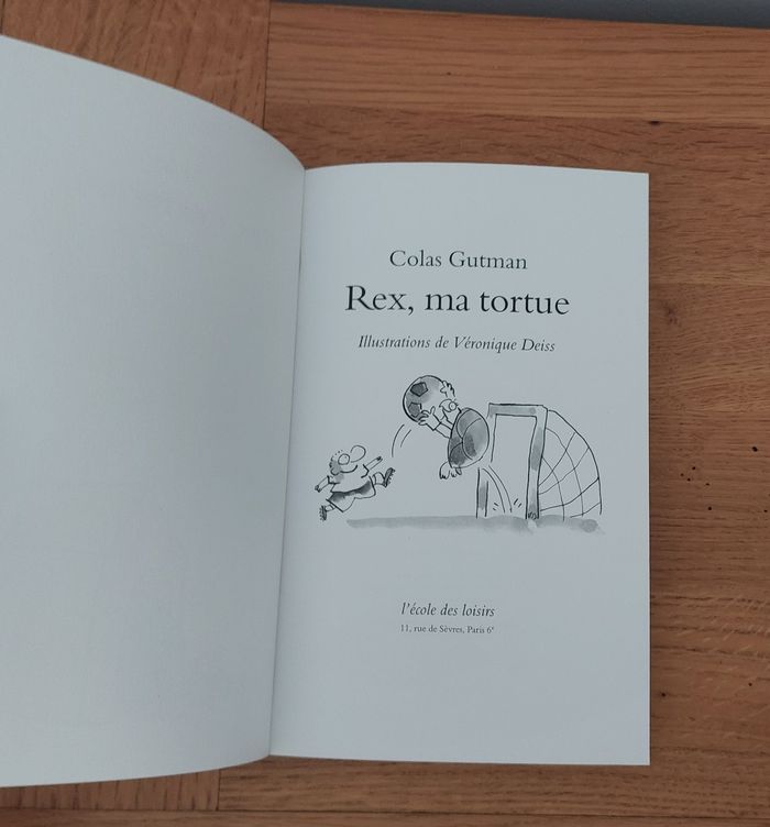 Rex, ma tortue - l'école des loisirs - photo numéro 2