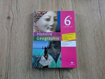 Manuel 6e Hatier Histoire géographie