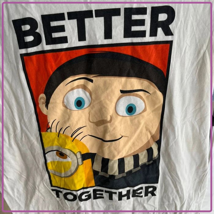 T-shirt homme minions taille l - photo numéro 2