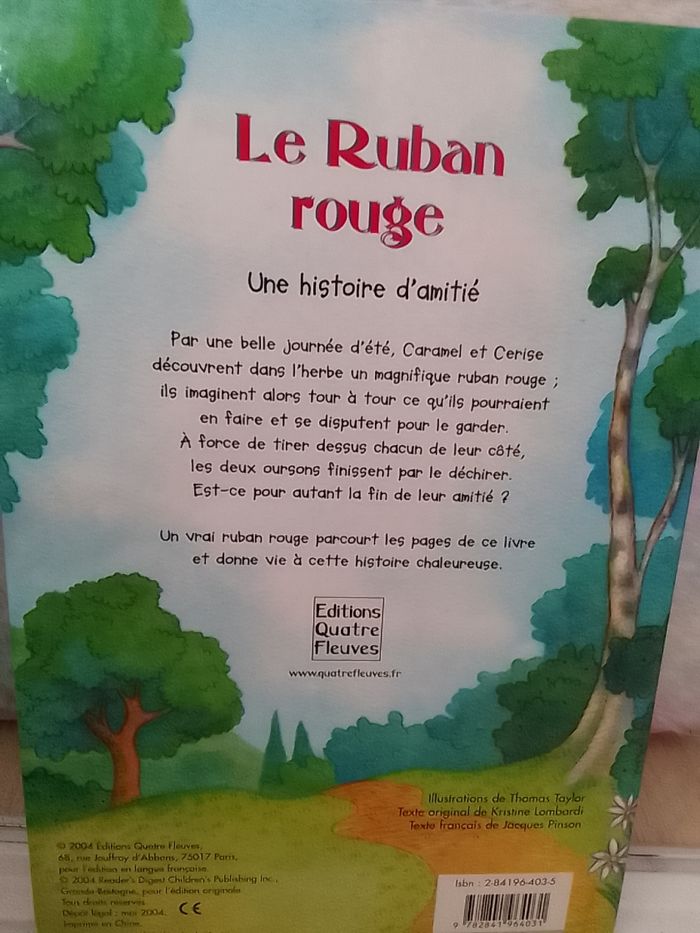 Livre le ruban rouge - photo numéro 2