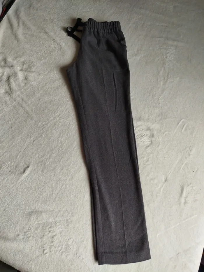 Pantalon gris femme Le Bonprix taille 38 - photo numéro 9