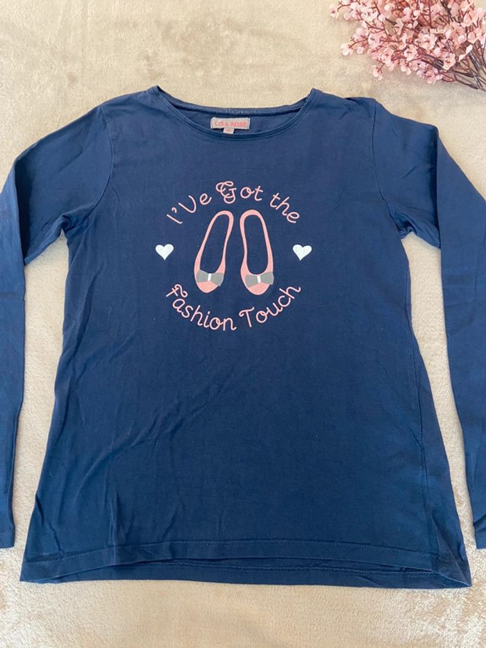Teeshirt manches longues fille 12 ans - photo numéro 2