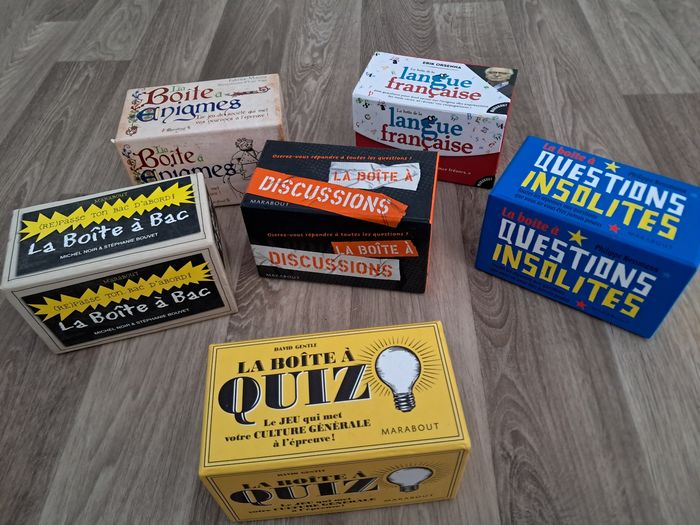 Lot de 6 jeux
