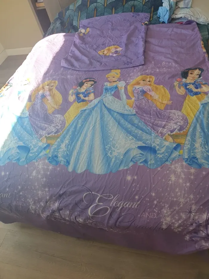 Parure de lit princesses disney