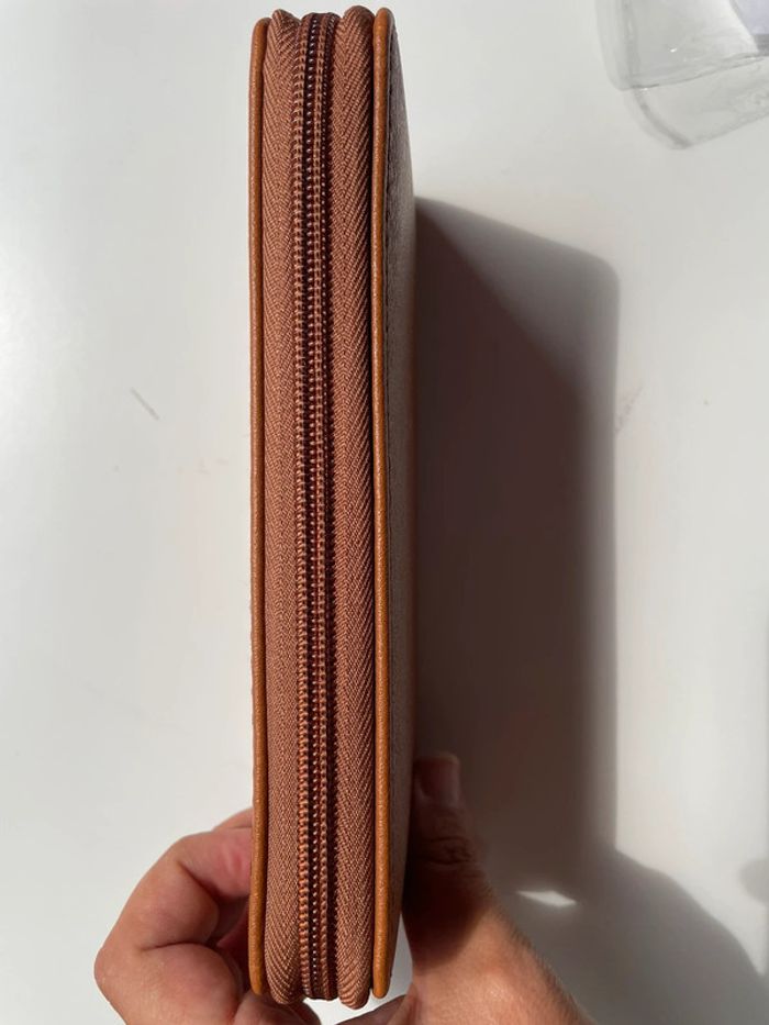 Portefeuille marron neuf 10x19 cm - photo numéro 2