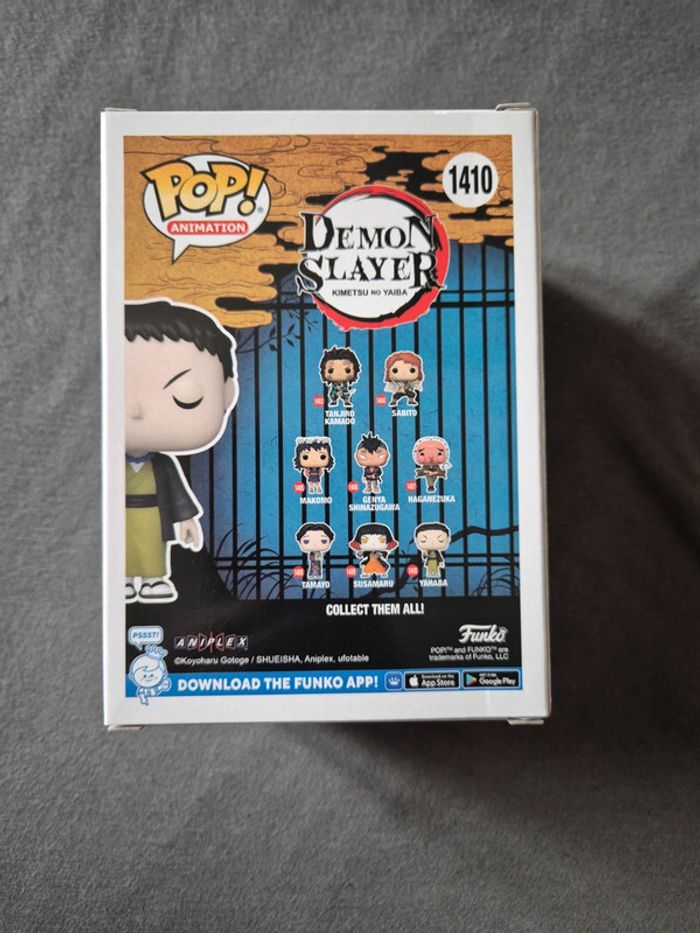 Funko Pop Yahaba 1410 Special Edition GITD Demon Slayer - photo numéro 3