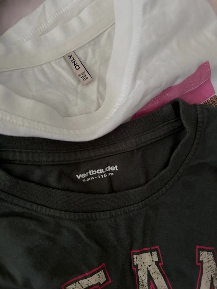 Lot t-shirt 6 ans - photo numéro 2
