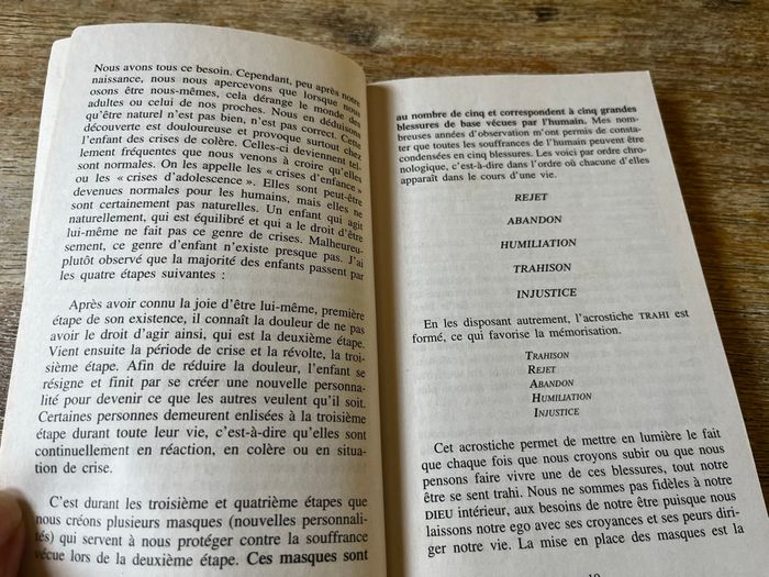 Livre les 5 blessures de l’âme - photo numéro 5