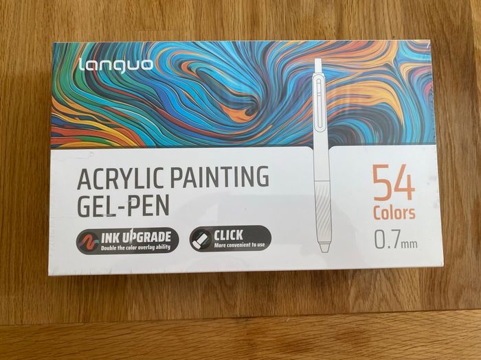 Languo Acrylic painting gel-pen kit de 54 - photo numéro 2