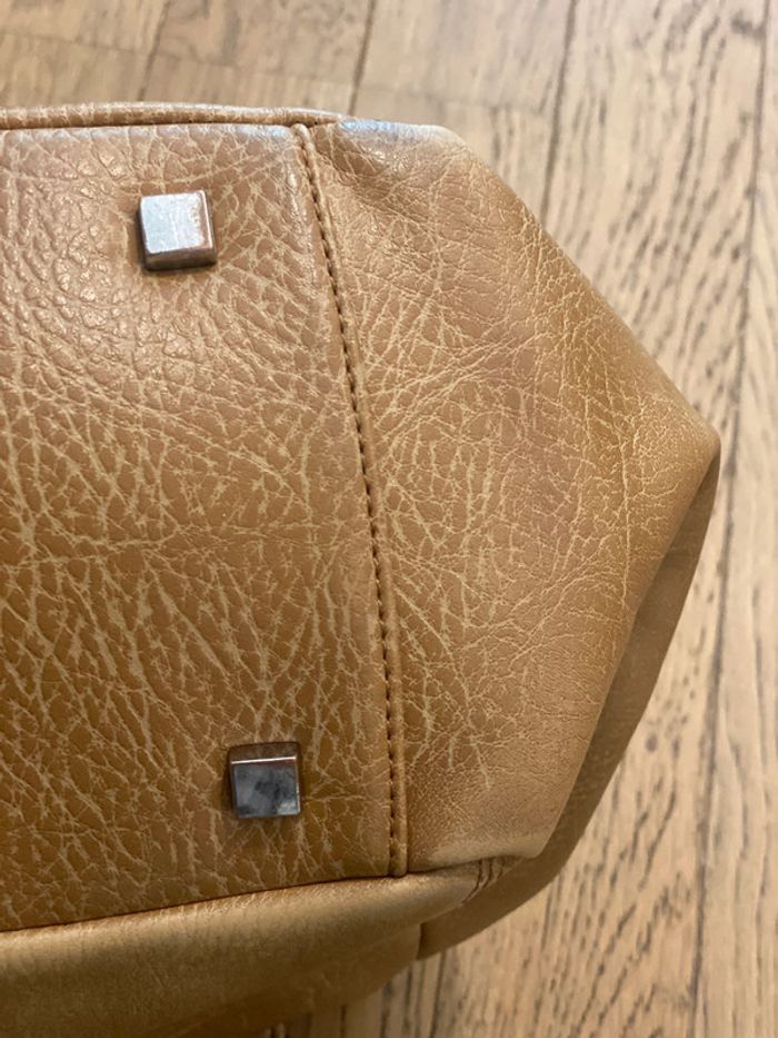 Sac en cuir vegan beige Matt & Nat - photo numéro 8
