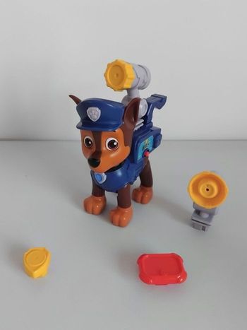 Pat Patrouille Figurine Chase Interactif 16 cm Complet 👮‍♂️