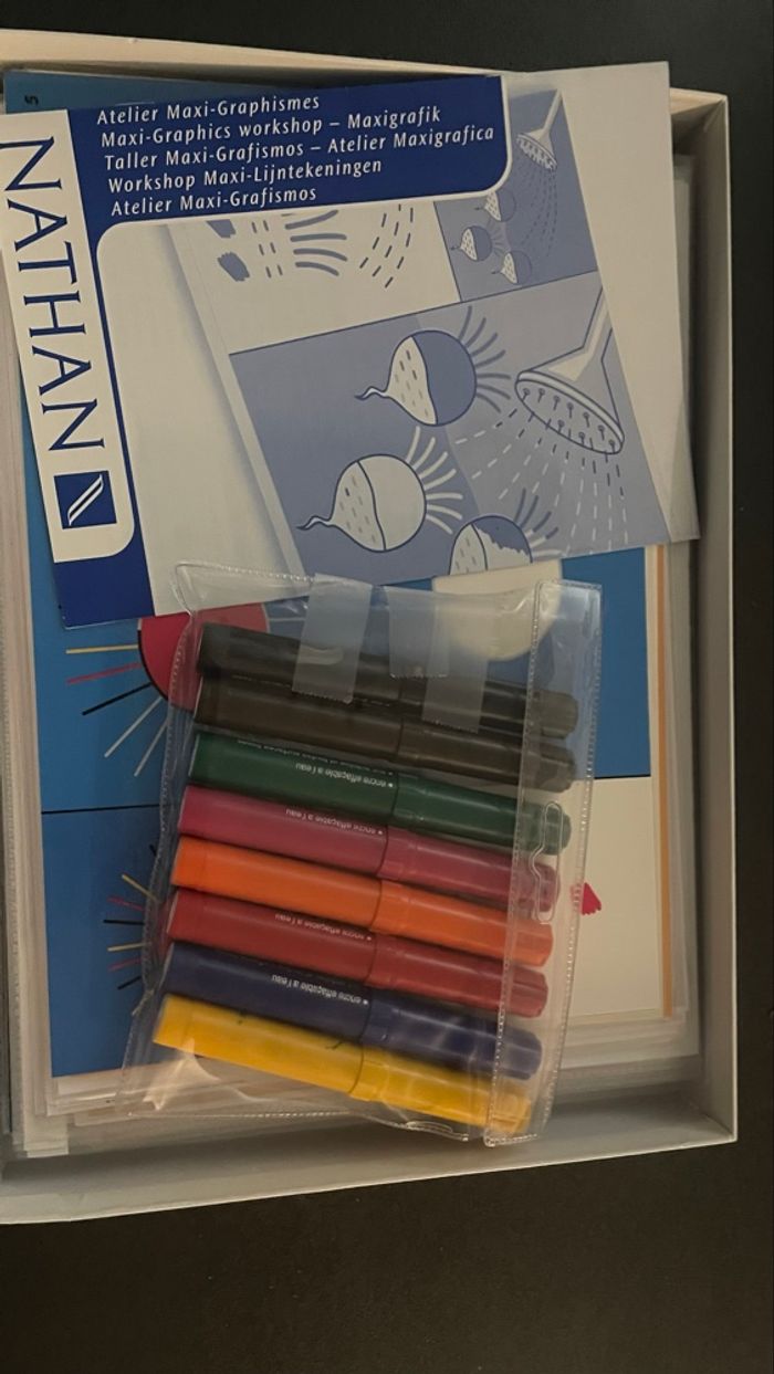 Nathan maxi graphismes écriture maternelle enfant - photo numéro 3