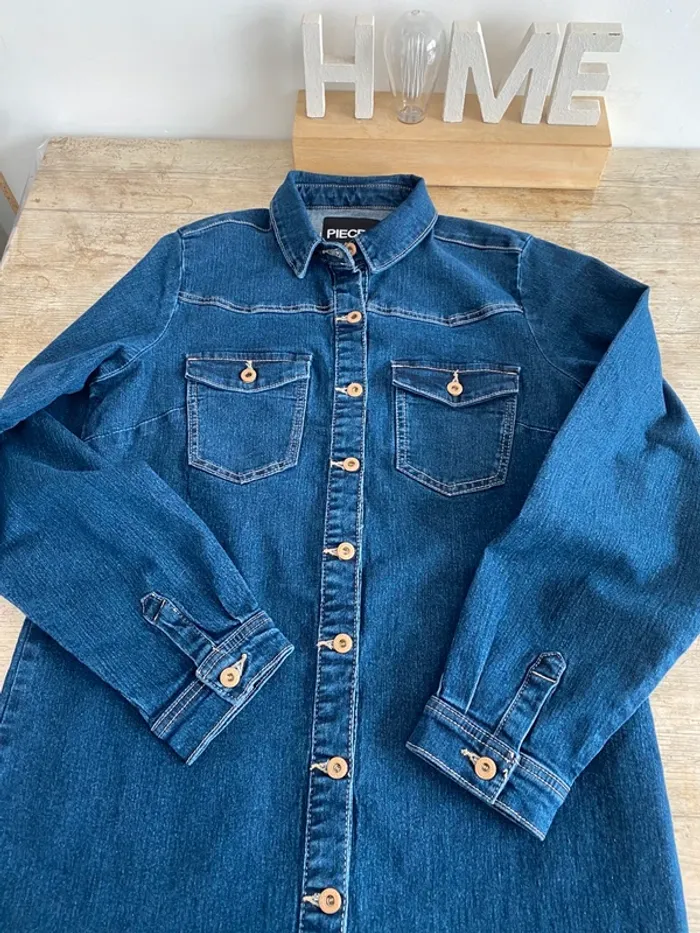 Robe en Jean Pièces - photo numéro 5