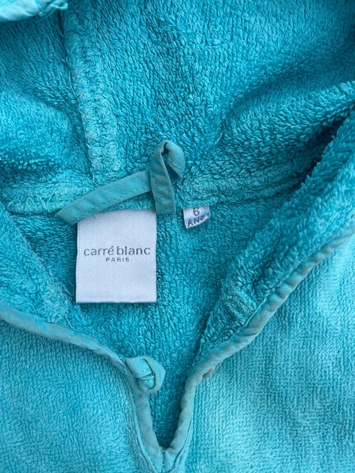 Peignoir Sortie de bain - Carré Blanc - 6 ans - photo numéro 2