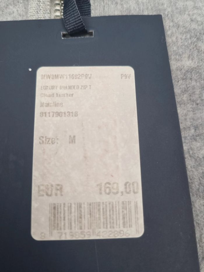 Gilet zippé Tommy Hilfiger gris – Taille M Hommes - photo numéro 6