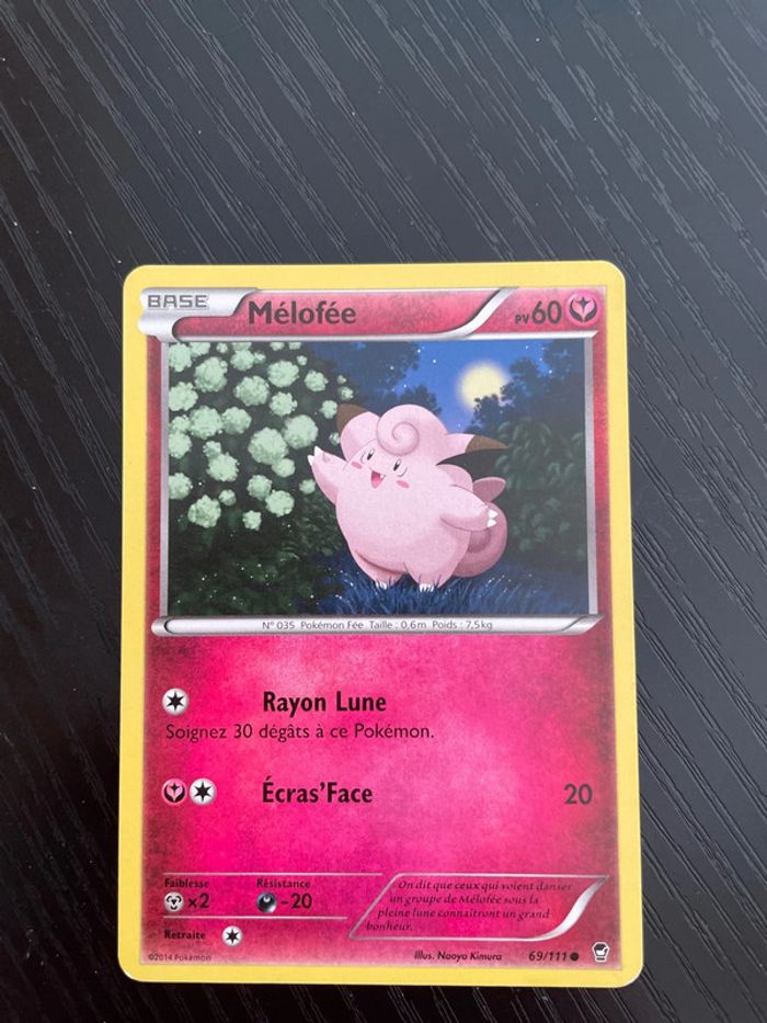 Carte Pokémon Mélofée 69/111