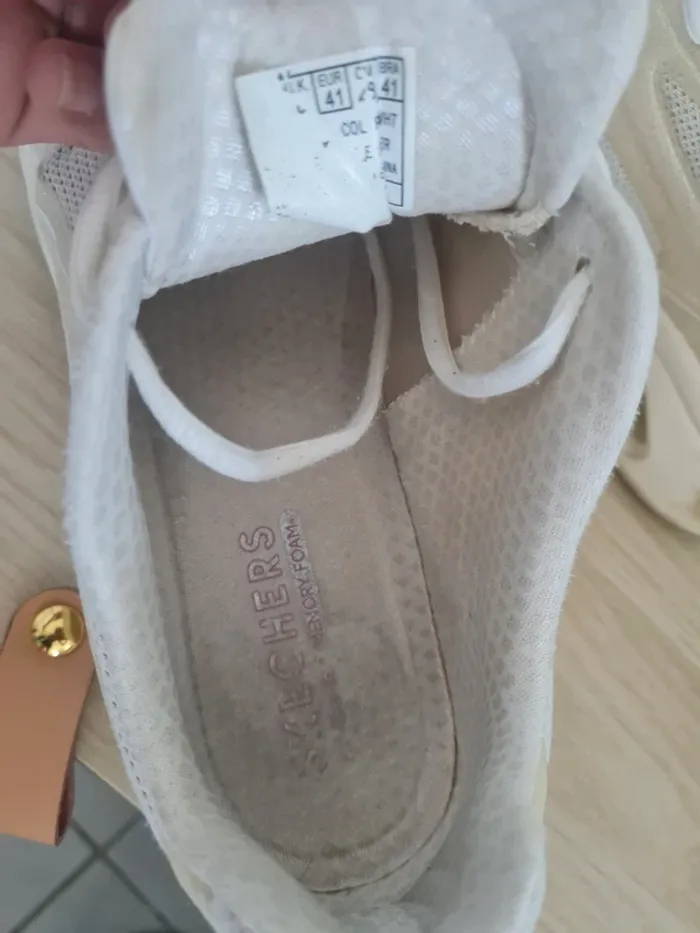 Skechers Tresair Uno Glitairy blanc - photo numéro 5