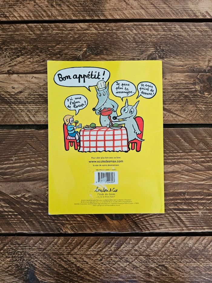 Livre enfant Le Loup Pas faim ? Fille ou garçon mixte - photo numéro 2