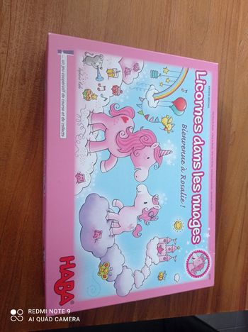 Licorne dans les nuages