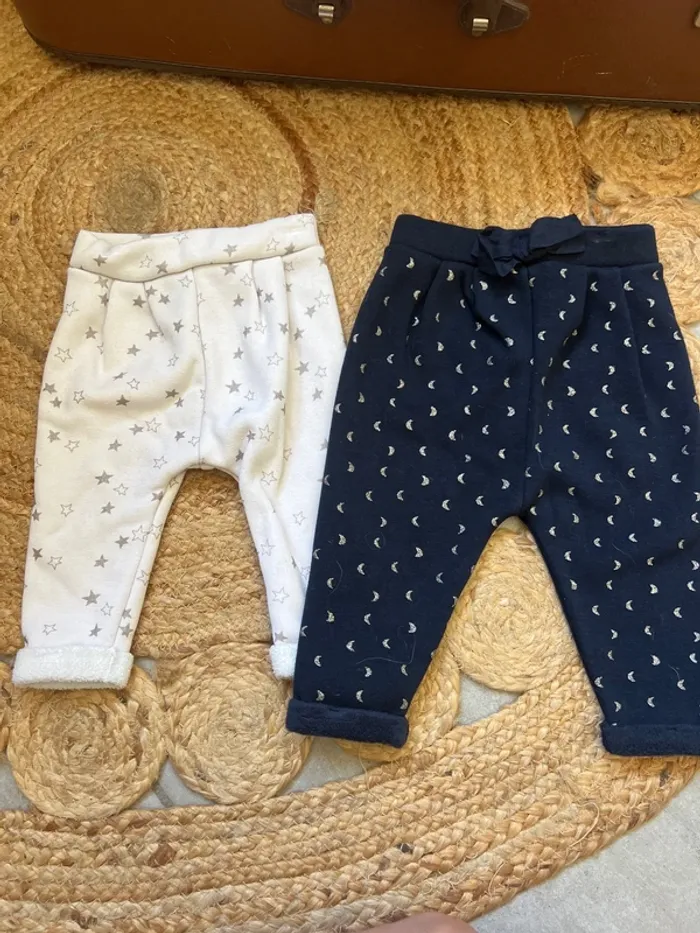 Lot de deux pantalons