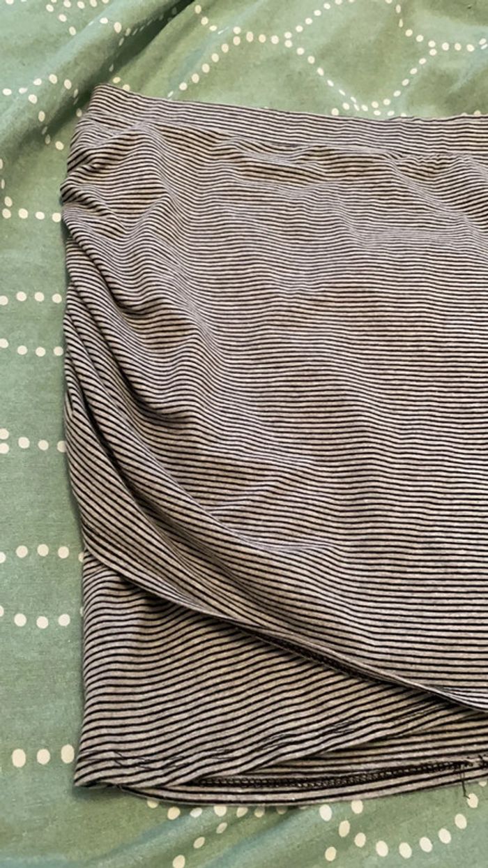 Jupe en coton rayé - photo numéro 2