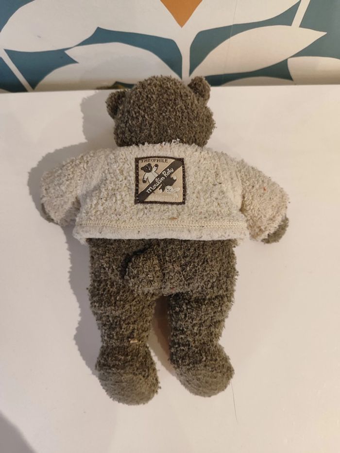 Doudou peluche ourson ours nounours Théophile moulin roty - photo numéro 4