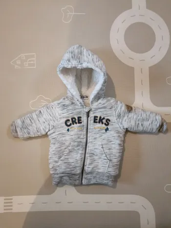 Gilet creeks tout doux 6 mois